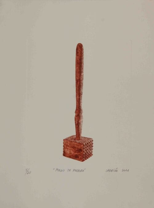 FELIPE CARRIÓN - MAZO DE MADERA